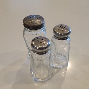 Bundle Of Vintage Salt Sugar Shakers